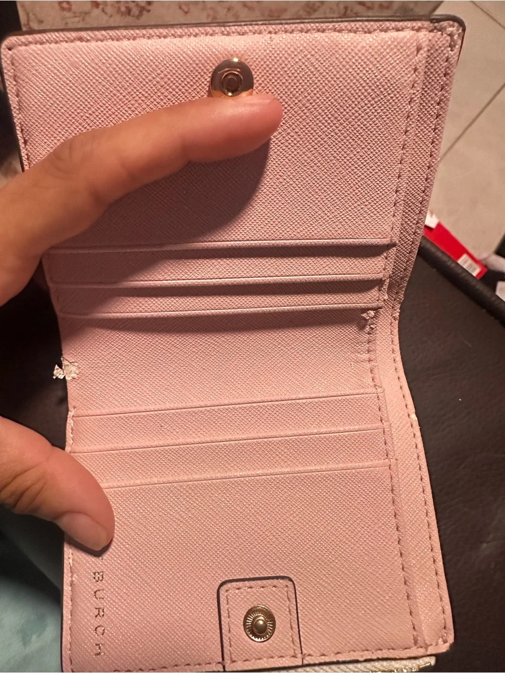 Tory Burch compact leather